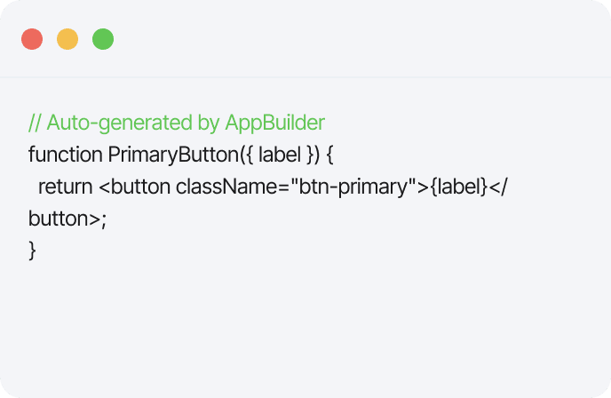 Clean, documented code